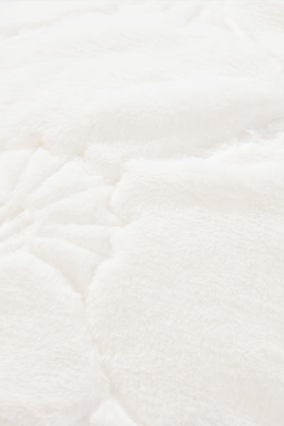 JOOP! COZY CORNFLOWER decorative cushion cover in white, 50 x 50 cm