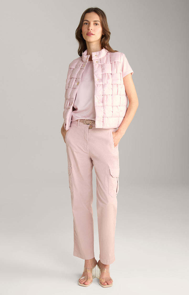 Quilted Waistcoat in Rose