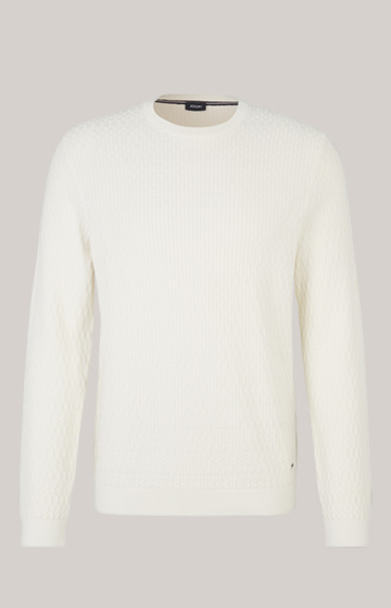 Pullover Fabion in Offwhite