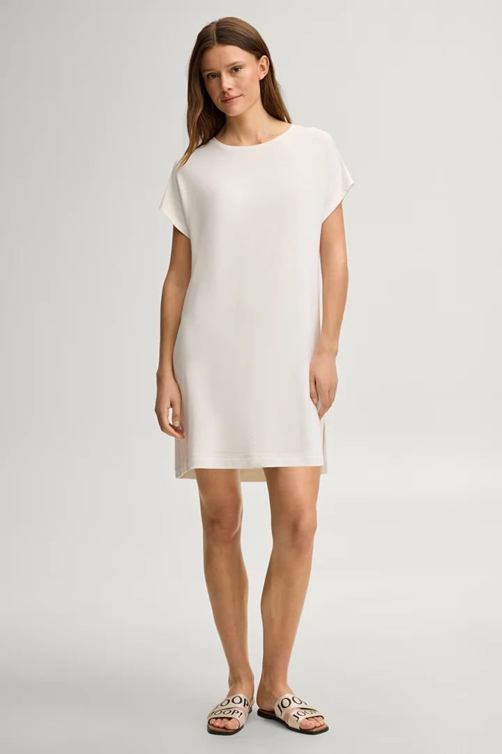 Leads to product detail page "Loungewear Long Shirt Soft Comfort in Off-White"