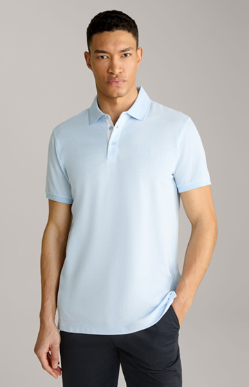 Percy Polo Shirt in Light Blue