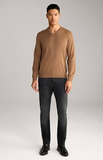 Damien Merino Jumper in Brown