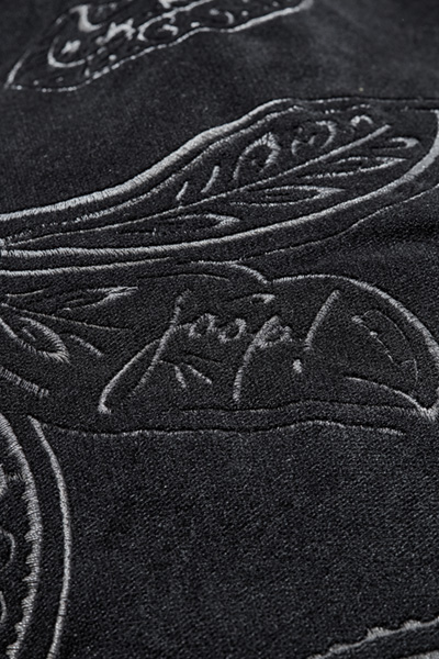 JOOP! PAISLEY decorative cushion cover in black, 50 x 50 cm