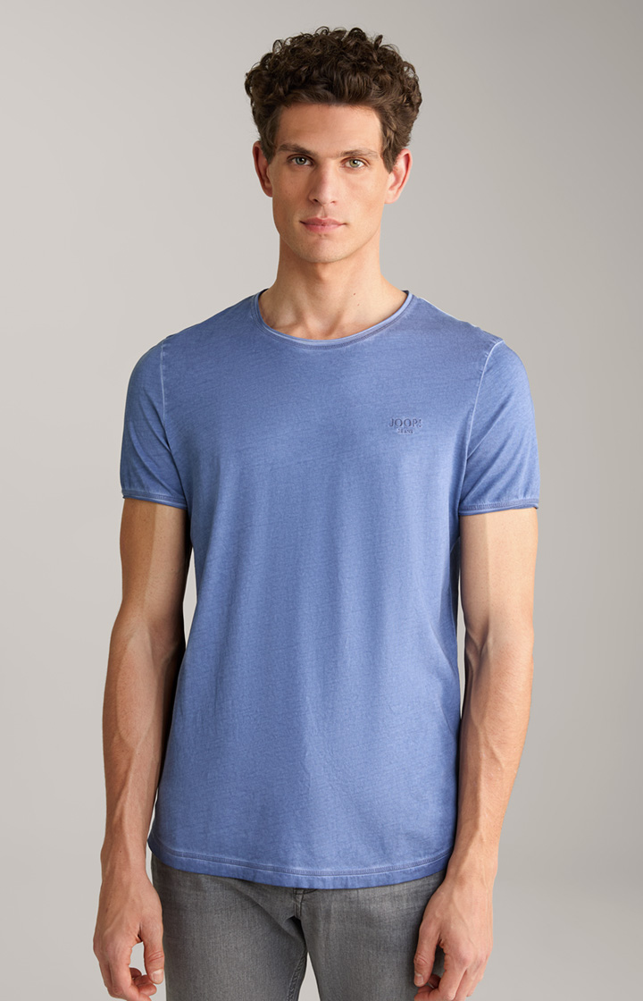 T-Shirt Clark in Acid-Blue
