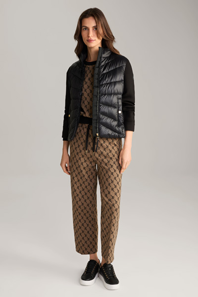 Odette Quilted Jacket in Black