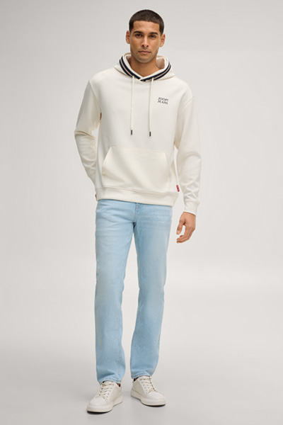 Hoodie Ailani in Offwhite