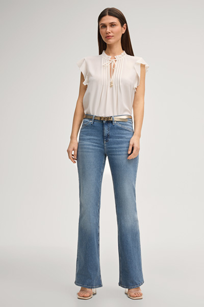 Bluse Benita in Offwhite