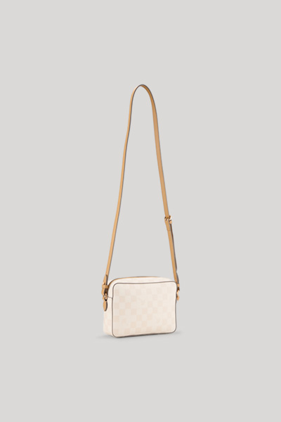 Cortina Piazza Cloe Shoulder Bag in Ecru