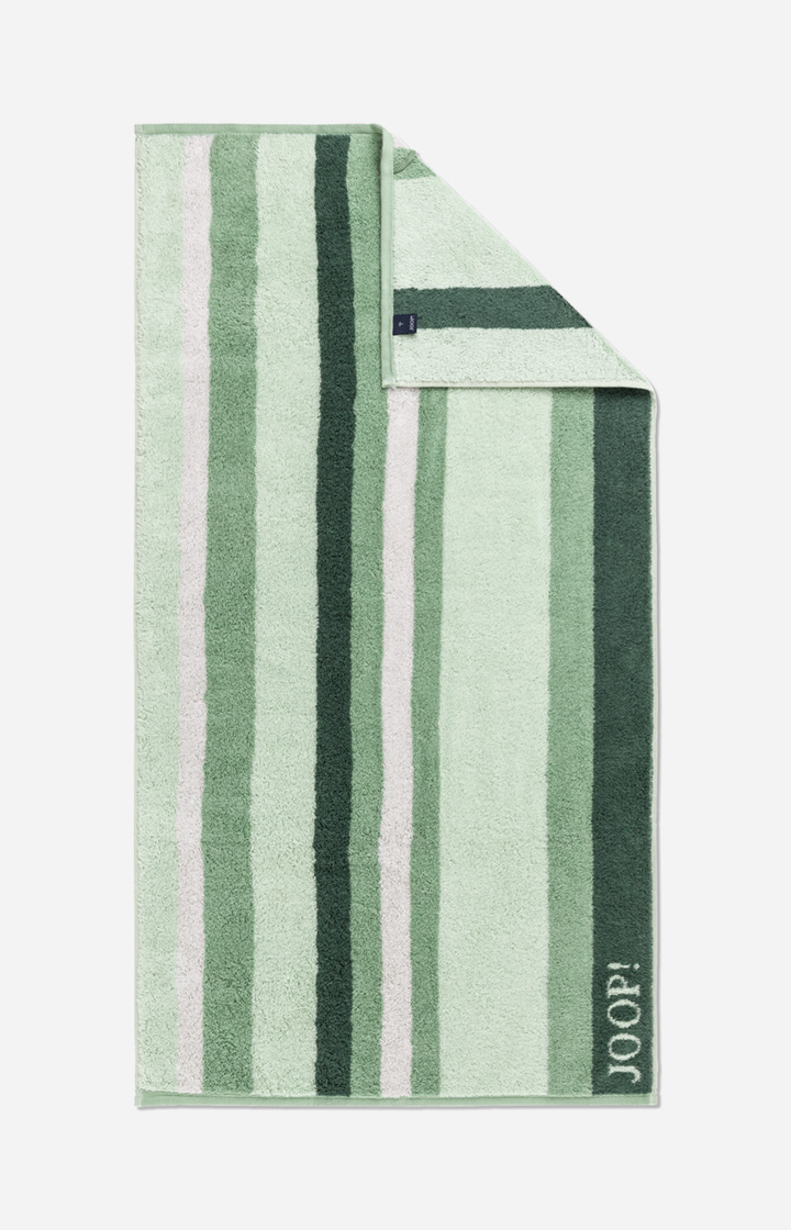 Ręcznik kąpielowy JOOP! VIBE STRIPES w kolorze szałwiowym, 80 × 150 cm