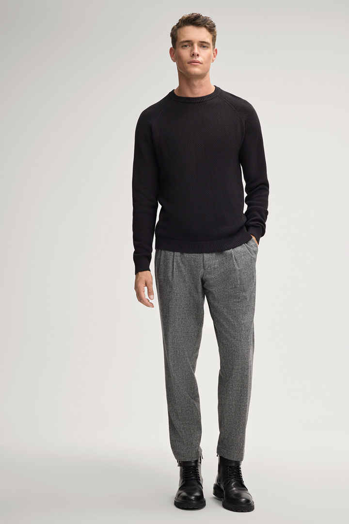 Führt zu Produktdetailseite „Hose Randor in Anthrazit gemustert"