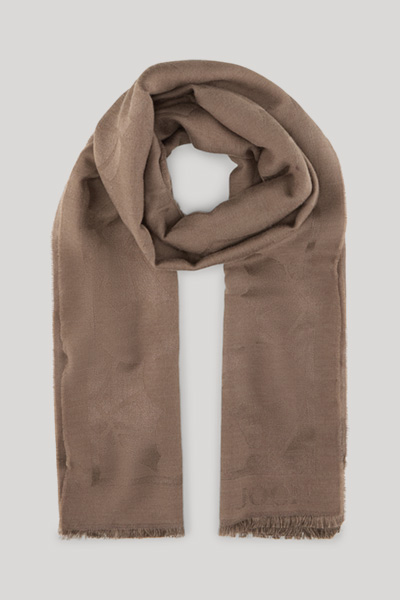 Felizian Scarf in a Brown Pattern