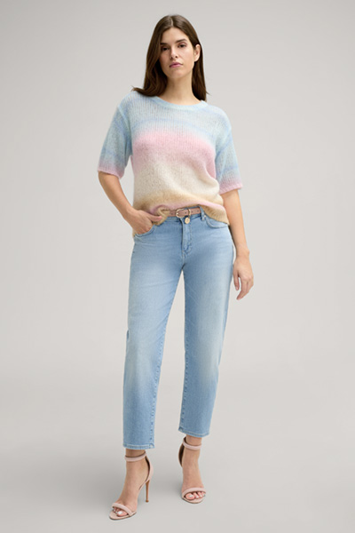 Kamila Short-sleeved Pullover in Pastel