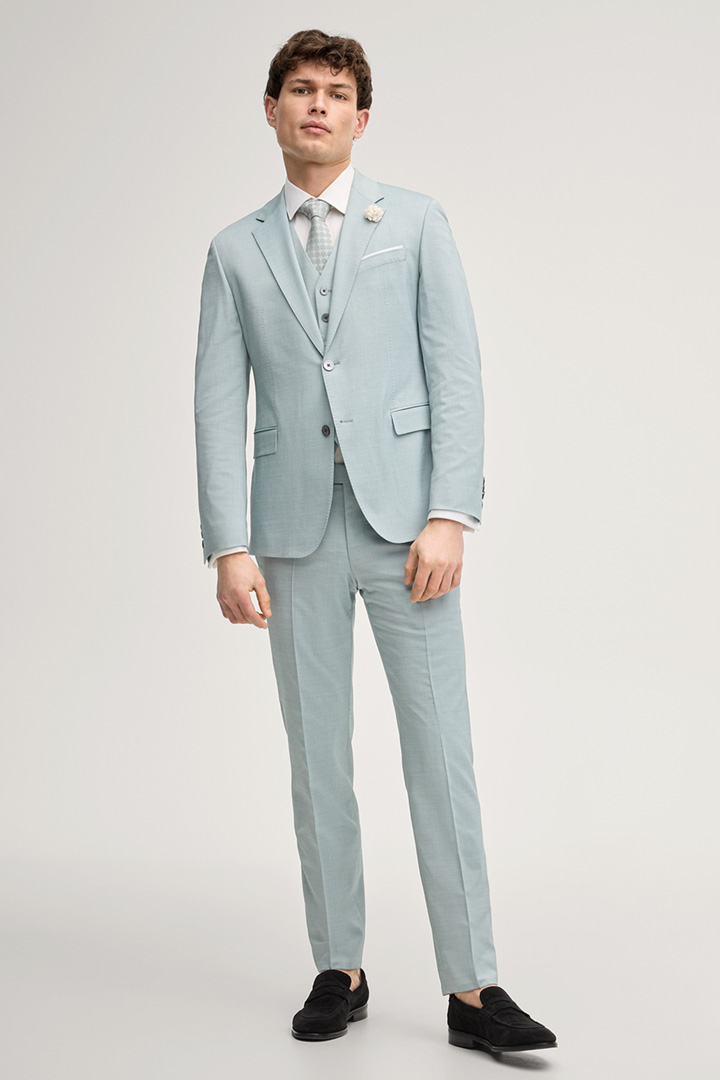 Führt zu Produktdetailseite „Wedding Baukasten-Sakko Herby in Salbei"