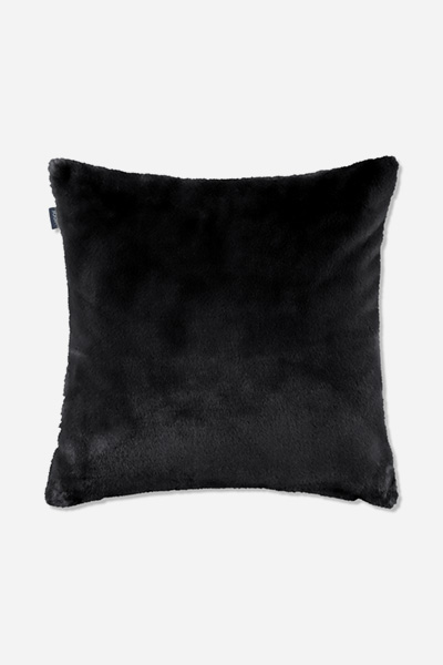 JOOP! COZY CORNFLOWER decorative cushion cover in black, 50 x 50 cm