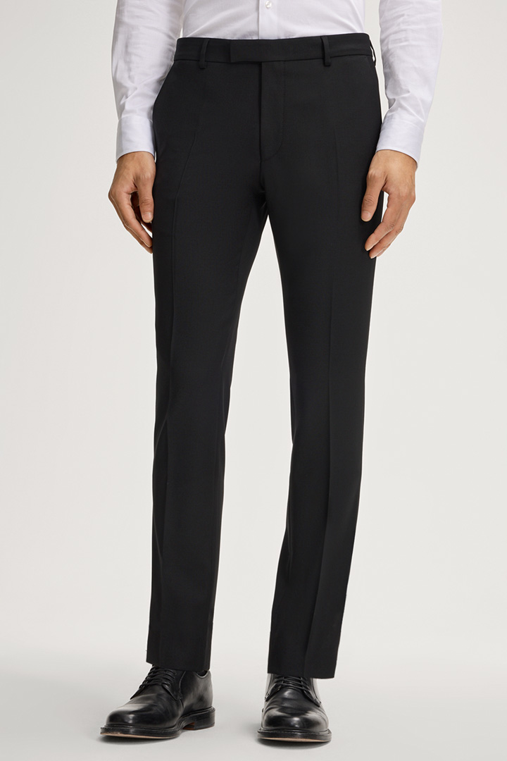 Leads to product detail page "Gun Suit Trousers in Black"