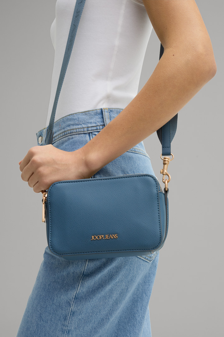 Cornice Susan Shoulder Bag in Blue