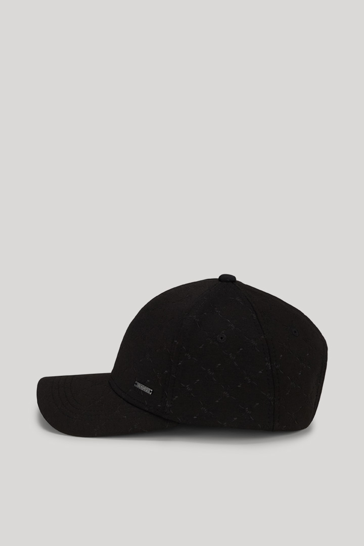 Fargo Cornflower Cap in a Black Pattern