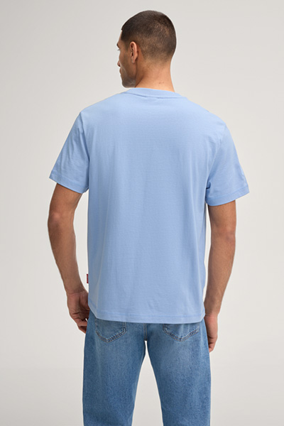 T-Shirt Lei in Hellblau