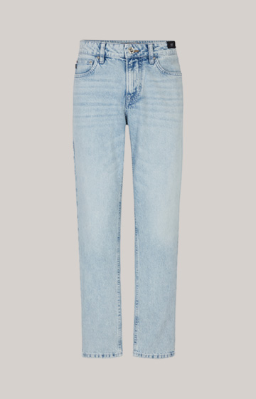 Cotton Jeans in Light Blue