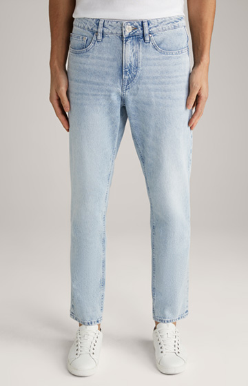 Baumwoll-Jeans in Hellblau