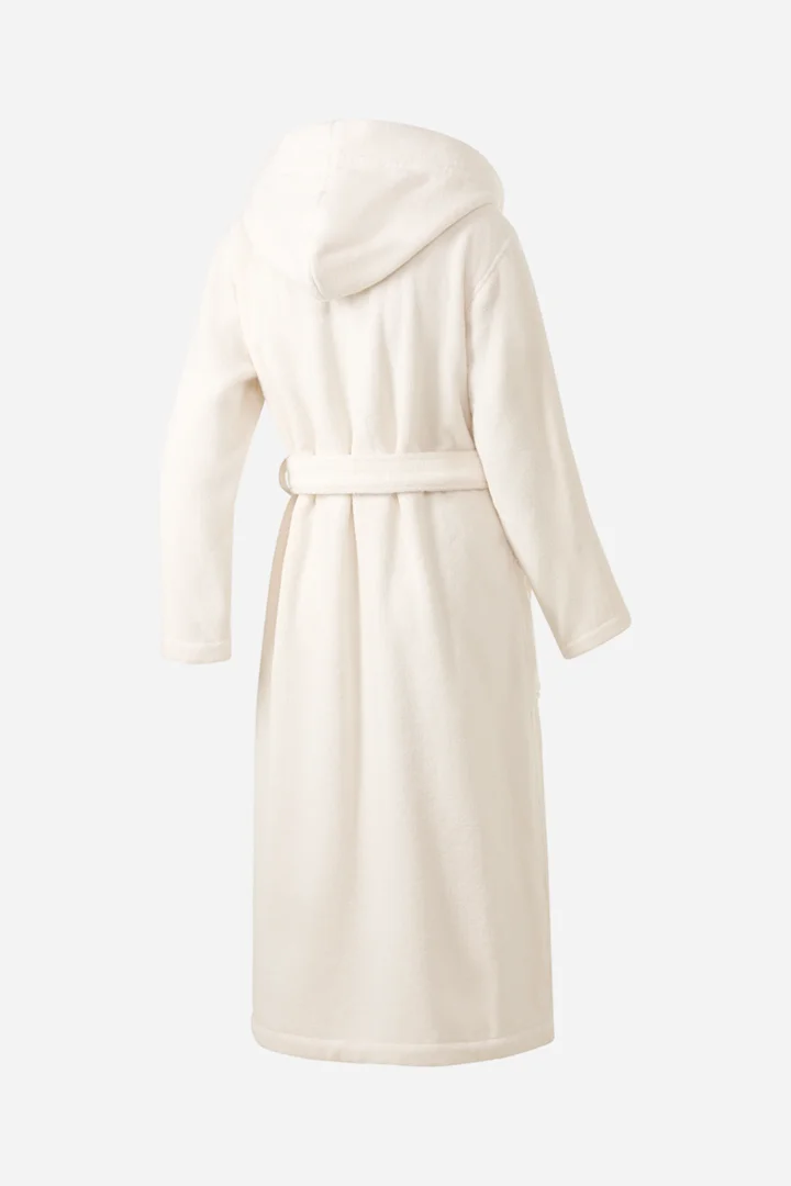 Führt zu Produktdetailseite „Damen Kapuzen-Bademantel JOOP! SAUNA in Creme"