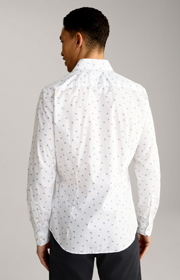 Koszula Pai w biało-niebieski wzór