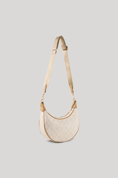 Führt zu Produktdetailseite „Schultertasche Cortina Piazza Jennifer in Ecru"