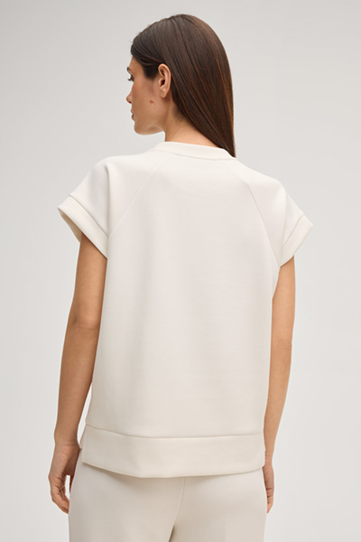 Sweatshirt Tamea in Offwhite