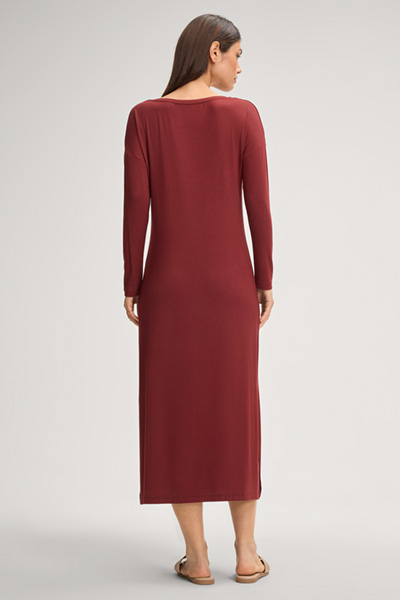 Nachthemd in Dunkelrot