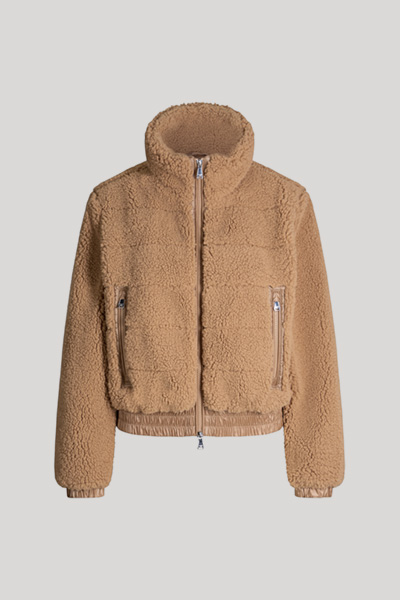Olivet Teddy Jacket in Camel