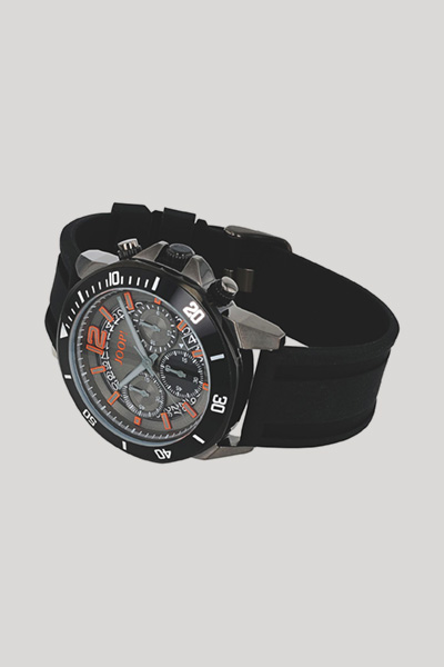 Führt zu Produktdetailseite „Chronograph in Schwarz"