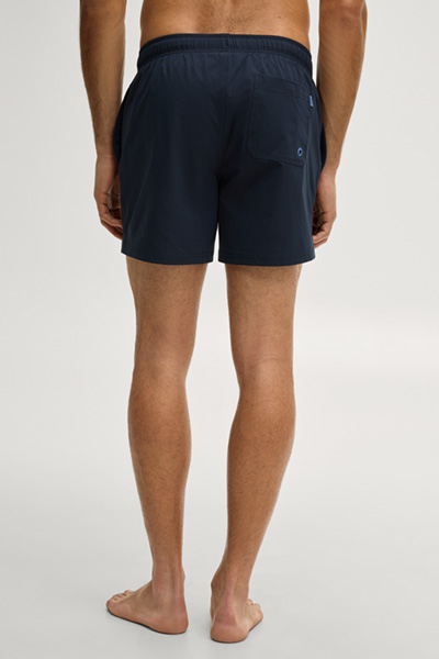 Dark blue swim shorts