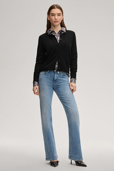 Strickjacke Kosta in Schwarz