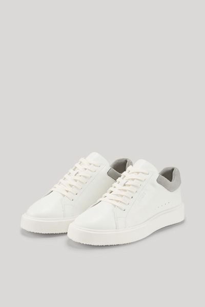 Estate Stampa Largo Trainers in White/Grey