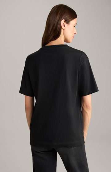 Cotton T-Shirt in Black