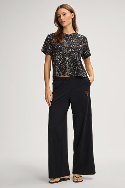 Pyjamahose in Schwarz