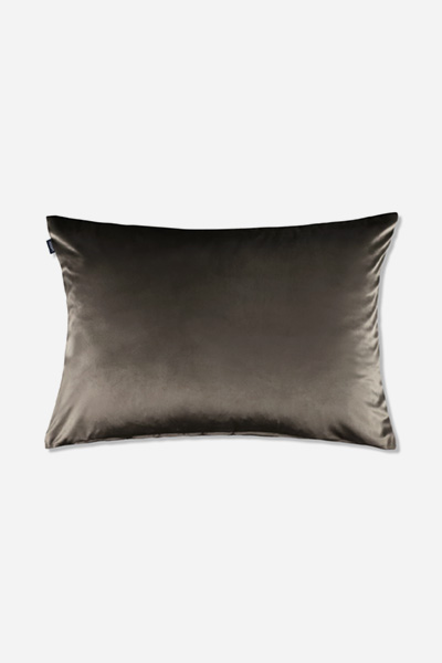 Leads to product detail page "Joop! soft cornflower decorative cushion cover 40x60 cm, brown-grey"