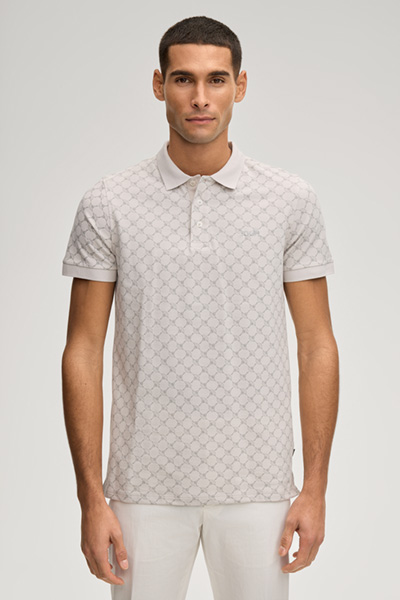 Cornflower Poloshirt Paigam in Offwhite