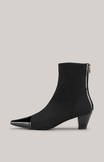 Misto Tia Ankle Boots in Black