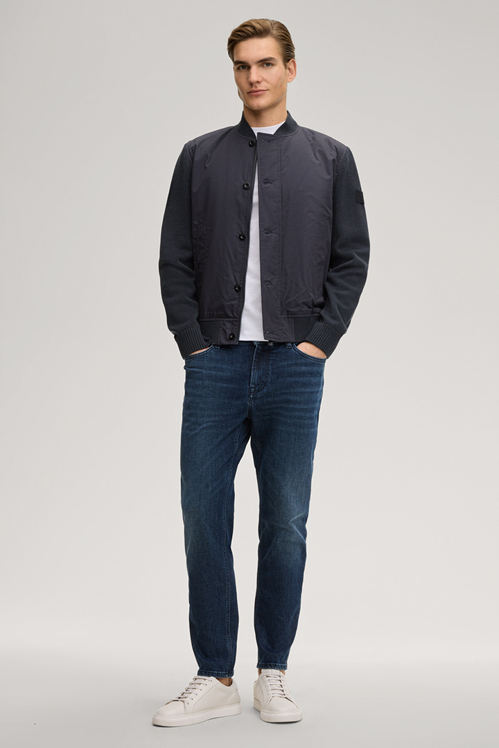 Führt zu Produktdetailseite „Blouson Ghino in Navy"