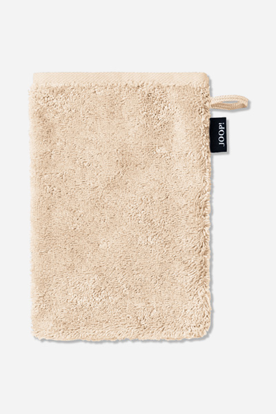 JOOP! SPLIT DOUBLEFACE Bath Mitt in Natural, 16 x 22 cm