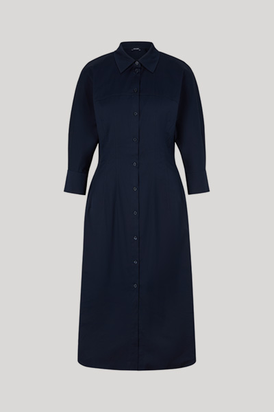 Hemdblusenkleid Dora in Navy