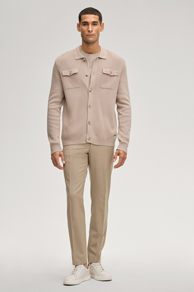 Strickjacke Owero in Sand