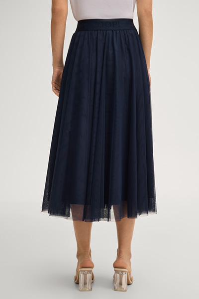 Tüllrock in Navy