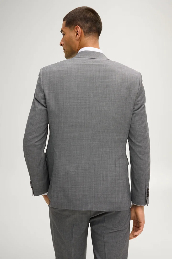 Finch Modular Suit in Grey, textured