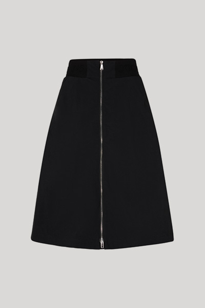 Samira Nylon Skirt in Black