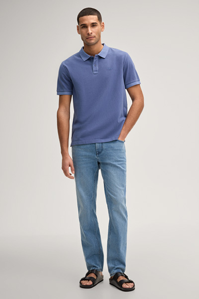 Ambrosian Polo Shirt in Blue