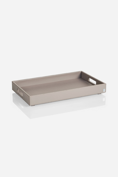 JOOP! HOMELINE L Tray in Taupe