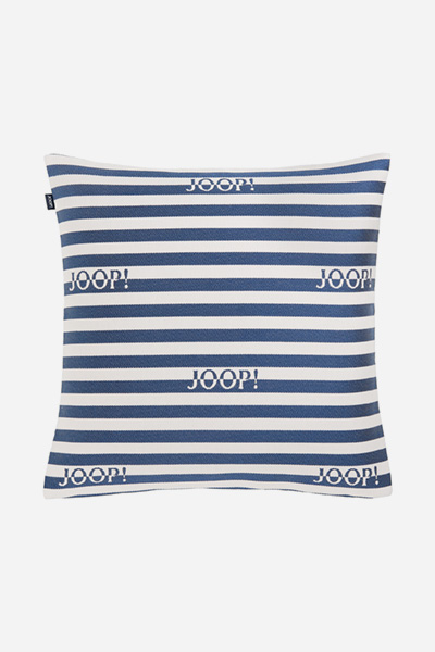 Führt zu Produktdetailseite „Polsterkissen JOOP! OUTDOOR ESSENCE in Stein/Navy, 50 x 50 cm"