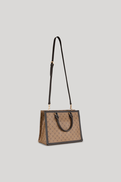 Mazzolino Aurelia Cornflower Handbag in Brown